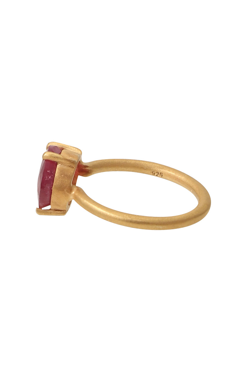 Kui Co.(クイ)｜ルビー リング/レッド の通販｜ELLESHOP・(エル