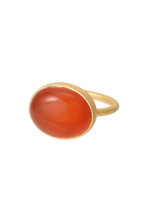 クイ/Kui Co.のカーネリアン リング(150400/150401)