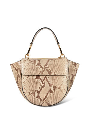 ワンドラー/WANDLERのHortensia Bag Mini (Python)(120600/120602)