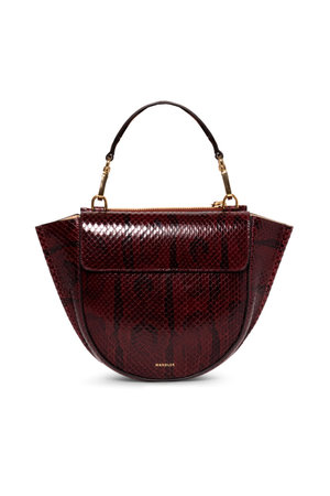 ワンドラー/WANDLERのHortensia Bag Mini (Python)(120600/120602)