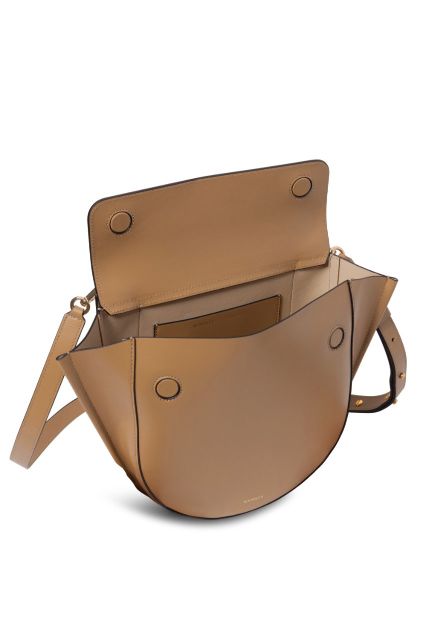 WANDLER(ワンドラー)｜Hortensia Bag Medium/ジンジャーブレッド の