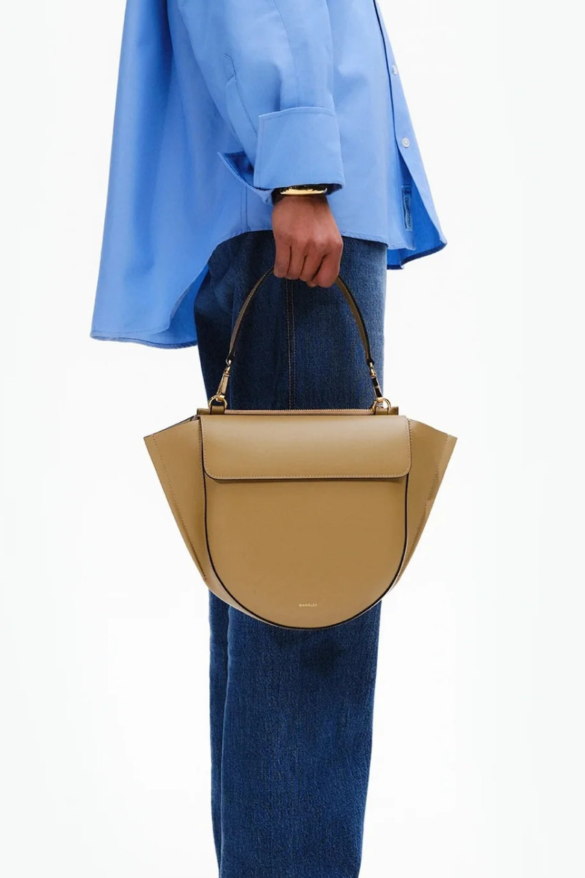 WANDLER(ワンドラー)｜Hortensia Bag Medium/ジンジャーブレッド の