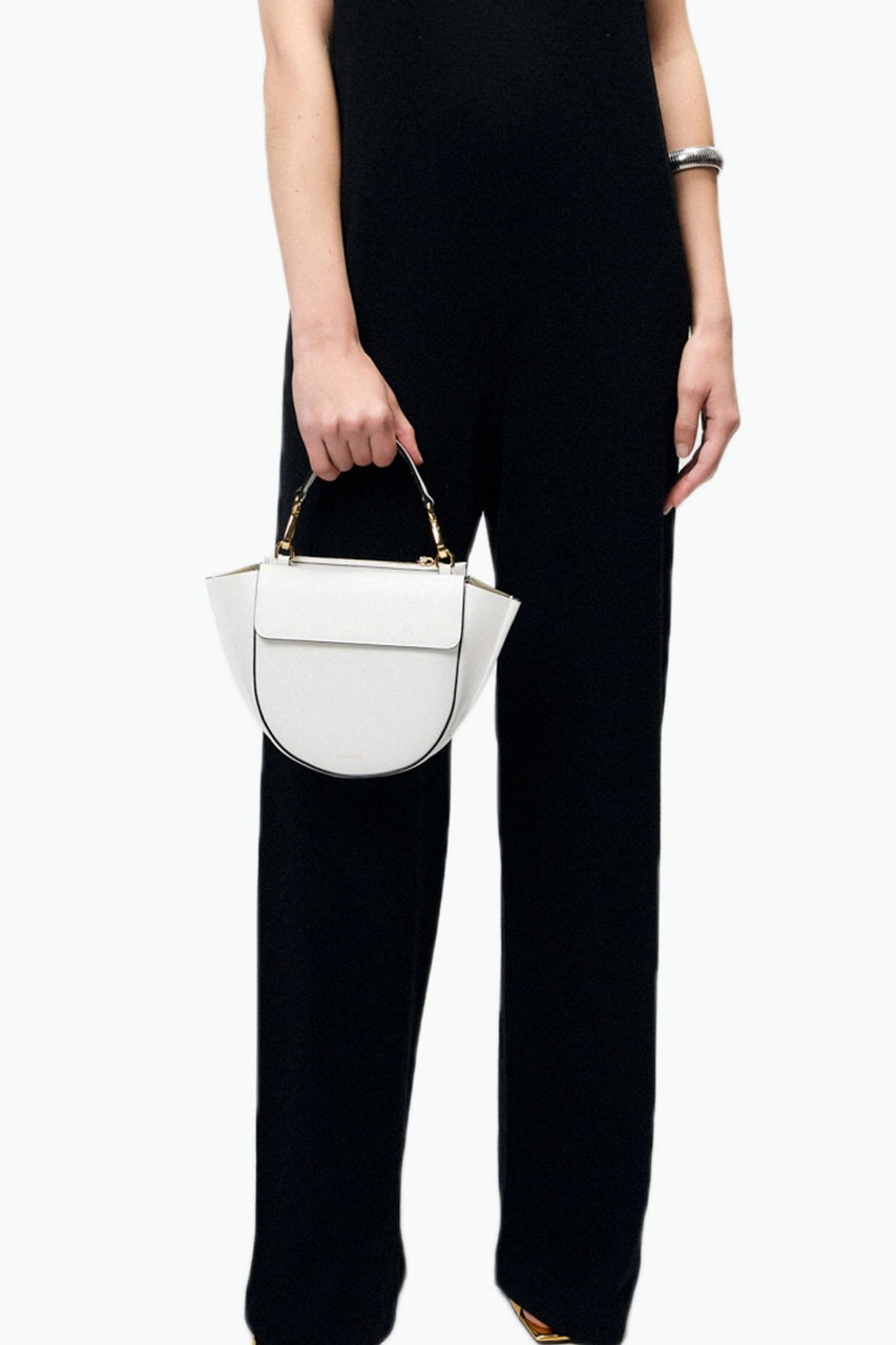 Wandler ワンドラー　レザーショルダーバッグ　ハンドバッグ WANDLER(ワンドラー)｜Hortensia Bag Mini/ラック の通販｜ELLESHOP