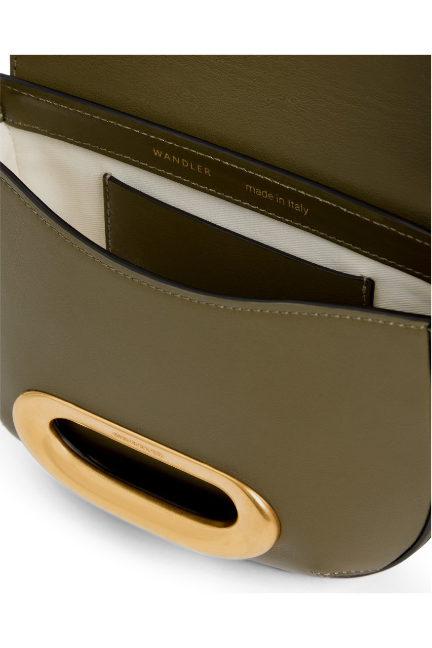 WANDLER(ワンドラー)｜Veneto Crossbody Small/ディープオリーブ の