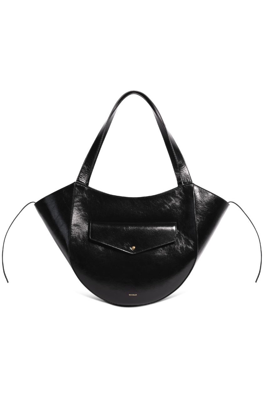 ワンドラー/WANDLERのHortensia Slouch Tote(ブラックグレイズ/62.B000185)