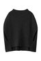 WOOL RIB KNIT PONCHO フォーエーエム/FOURAM DARK GRAY
