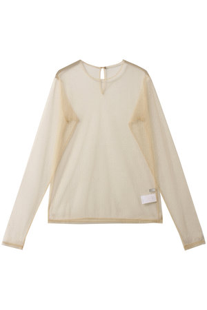 フォーエーエム/FOURAMのLAME TULLE STRIPE PULL OVER(110400/110403)