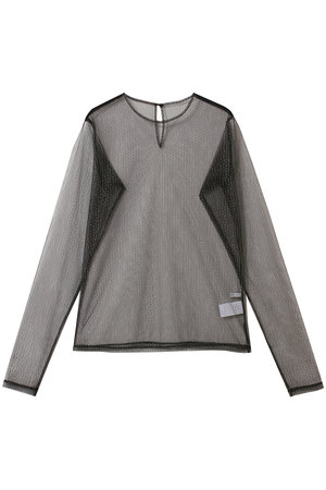 フォーエーエム/FOURAMのLAME TULLE STRIPE PULL OVER(110400/110403)