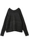 SEQUINS LAME KNIT フォーエーエム/FOURAM BLACK