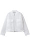 DOUBLE-KNIT JACKET フォーエーエム/FOURAM WHITE