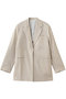 RAYON LINEN LAME JACKET フォーエーエム/FOURAM BEIGE