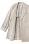 RAYON LINEN LAME JACKET フォーエーエム/FOURAM