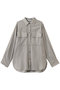 CUPRO COTTON SHIRT フォーエーエム/FOURAM BEIGE