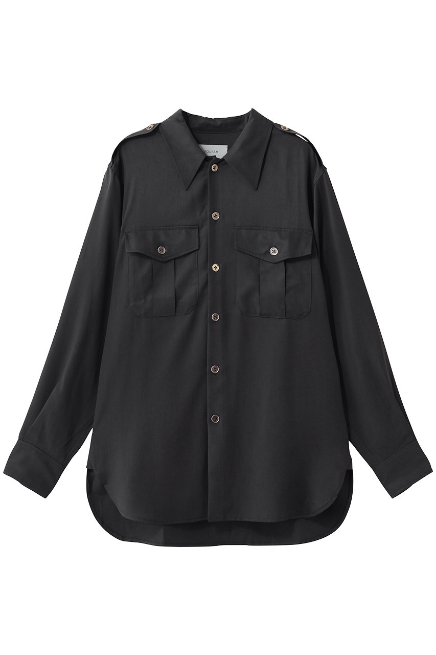 フォーエーエム/FOURAMのM47 SHIRT(BLACK/44-01-61-01002)