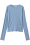 DOUBLE NECK SHEER P/O フォーエーエム/FOURAM BABY BLUE