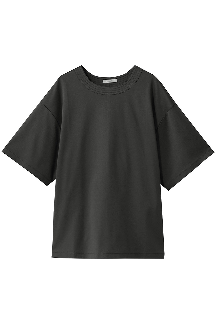 フォーエーエム/FOURAMのSMOOTH COCOON T-SHIRT(CHARCOAL/44-03-62-03003)