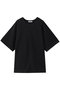 SMOOTH COCOON T-SHIRT フォーエーエム/FOURAM BLACK