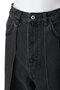 TUCKED DENIM PANTS フォーエーエム/FOURAM