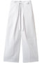 SHEER SEERSUCKER HAKAMA PANTS フォーエーエム/FOURAM WHITE