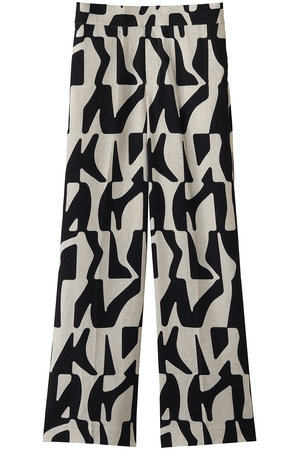 フォーエーエム/FOURAMのRAYON LINEN PRINT PANTS(110600/110601)