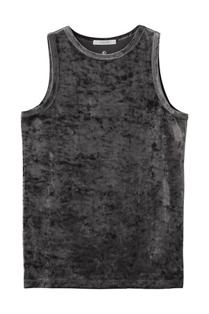 フォーエーエム/FOURAMのSTRETCH VELOUR TANK TOP(110100/110101)