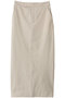 COTTON VIS LINEN SKIRT フォーエーエム/FOURAM IVORY