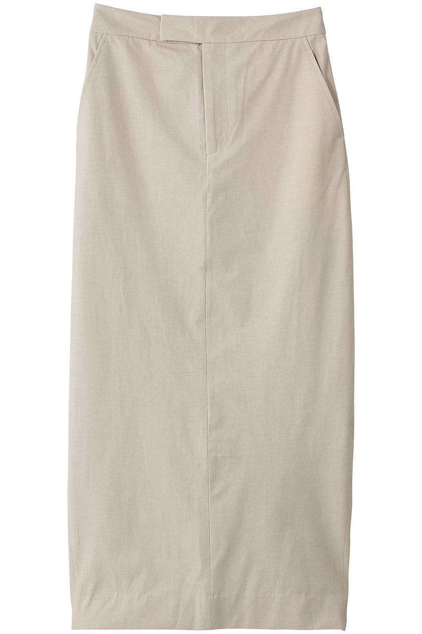 フォーエーエム/FOURAMのCOTTON VIS LINEN SKIRT(IVORY/44-05-41-05007)