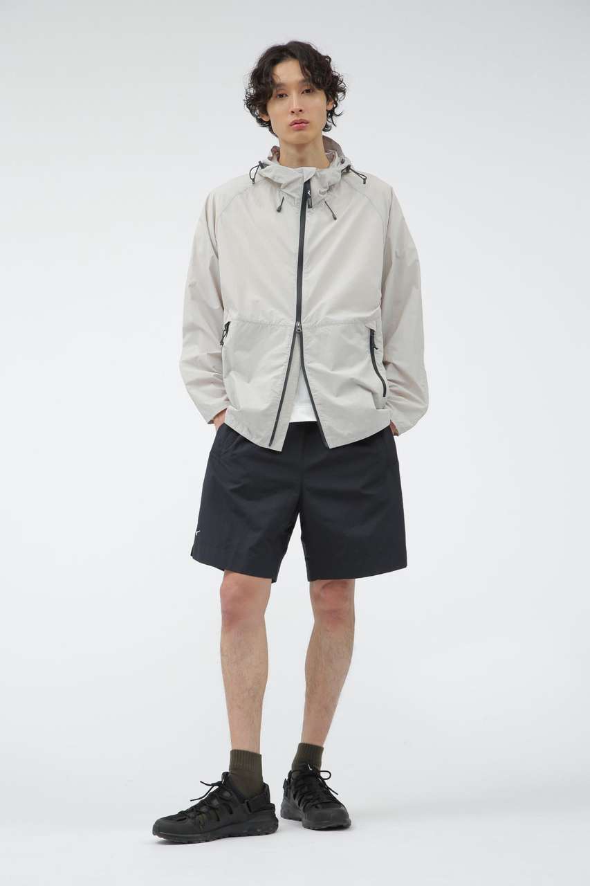 マーガレット・ハウエル メン/MARGARET HOWELL MENのWATER REPELLENT NYLON POPLIN TROUSERS(ネイビー/5795145004)