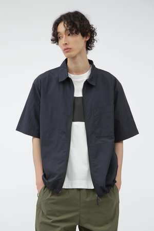 マーガレット・ハウエル メン/MARGARET HOWELL MENのWATER REPELLENT NYLON POPLIN SHIRT(110100/110102)