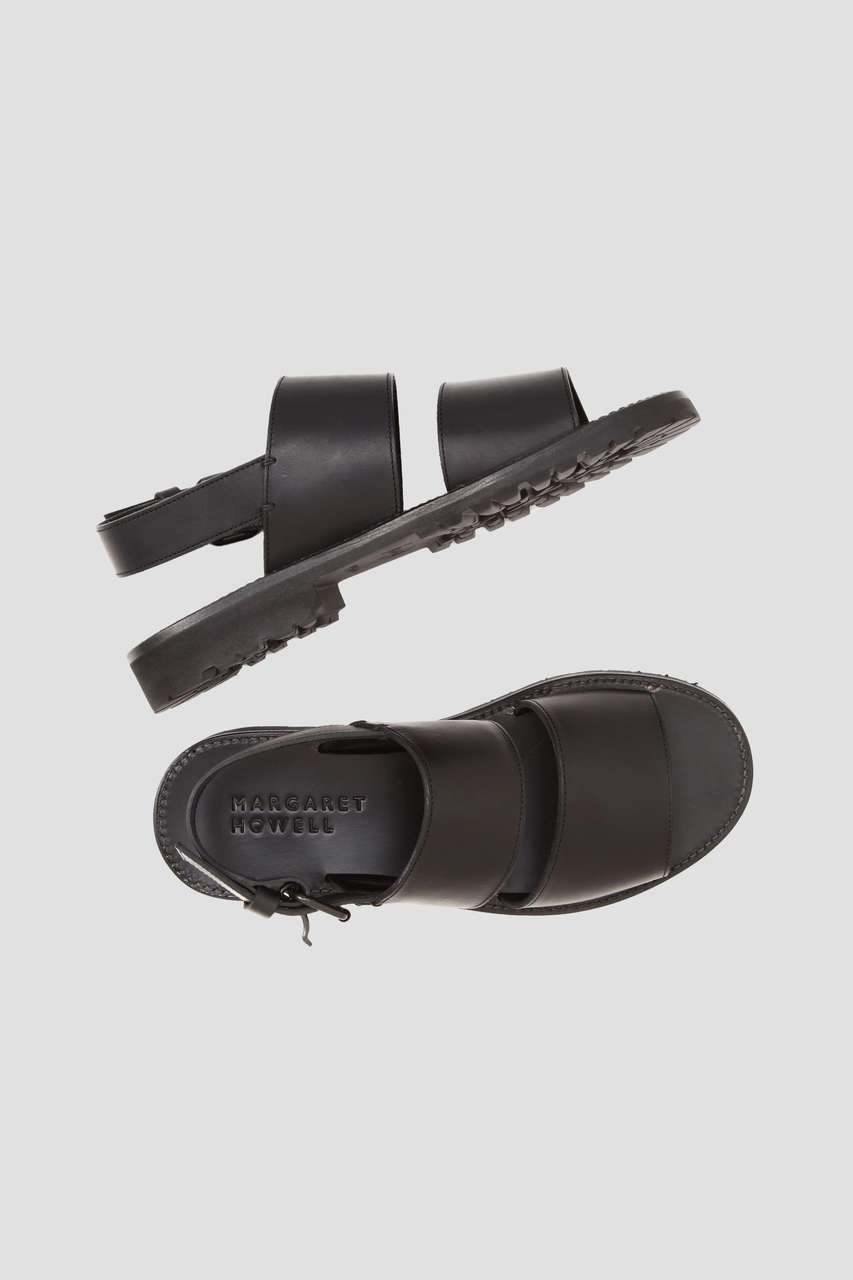 マーガレット・ハウエル メン/MARGARET HOWELL MENのBUCKLE STRAP SANDAL(ブラック/5795170002)