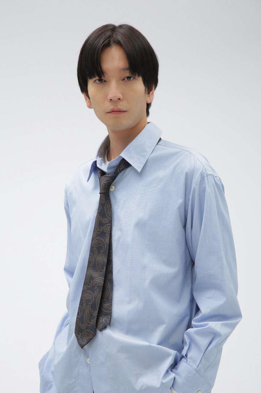 マーガレット・ハウエル メン/MARGARET HOWELL MENのGRAPHIC PAISLEY TIE(ネイビー/5795180001)