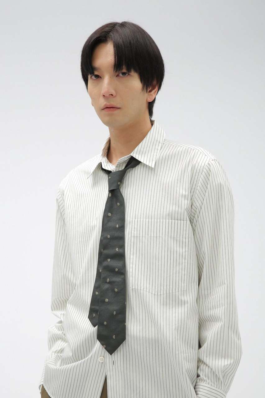 マーガレット・ハウエル メン/MARGARET HOWELL MENのPAINTERLY SPOT TIE(グリーン/5795180003)