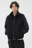 WOOL NYLON COMPRESSED JERSEY BLOUSON