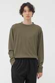 FINEGAUGE WASHABLE WOOL JERSEY TOP