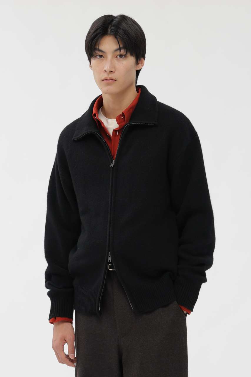 マーガレット・ハウエル メン/MARGARET HOWELL MENのWOOL CASHMERE SILK KNITWEAR(ブラック/5795260206)