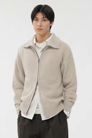 マーガレット・ハウエル メン/MARGARET HOWELL MENのWOOL CASHMERE SILK KNITWEAR(110300/110303)