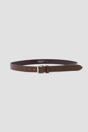 マーガレット・ハウエル メン/MARGARET HOWELL MENのOILED LEATHER NARROW BELT(140500/140501)