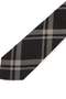 TWO COLOUR TARTAN SILK TIE マーガレット・ハウエル メン/MARGARET HOWELL MEN