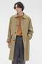 COTTON NYLON GABARDINE COAT マーガレット・ハウエル メン/MARGARET HOWELL MEN ベージュ