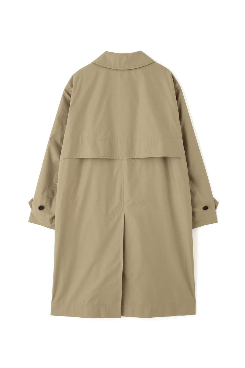 美品 定価7万 マーガレットハウエル コットンギャバジン コート 黒 ライナー付 MARGARET HOWELL（マーガレットハウエル） ステンカラーコート コート