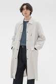 RECYCLED NYLON COMPACT RIPSTOP COAT