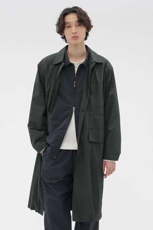 マーガレット・ハウエル メン/MARGARET HOWELL MENのRECYCLED NYLON COMPACT RIPSTOP COAT(110900/110903)