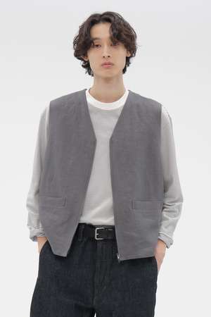 マーガレット・ハウエル メン/MARGARET HOWELL MENのCOMPACT LINEN TWILL BLOUSON(110800/110806)