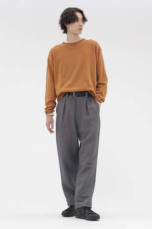 マーガレット・ハウエル メン/MARGARET HOWELL MENのCOMPACT LINEN TWILL TROUSERS(110600/110601)