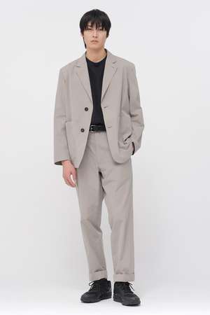マーガレット・ハウエル メン/MARGARET HOWELL MENのCOTTON SILK PLAINWEAVE TROUSERS(110600/110601)