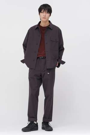 マーガレット・ハウエル メン/MARGARET HOWELL MENのCOTTON SILK PLAINWEAVE TROUSERS(110600/110601)