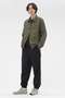 STRETCH POLYESTER TROUSERS マーガレット・ハウエル メン/MARGARET HOWELL MEN