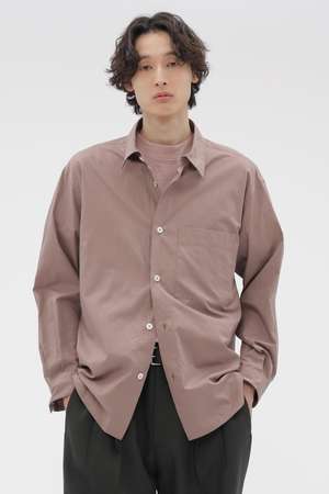マーガレット・ハウエル メン/MARGARET HOWELL MENのFINE COTTON TWILL SHIRTING SHIRT(110400/110403)