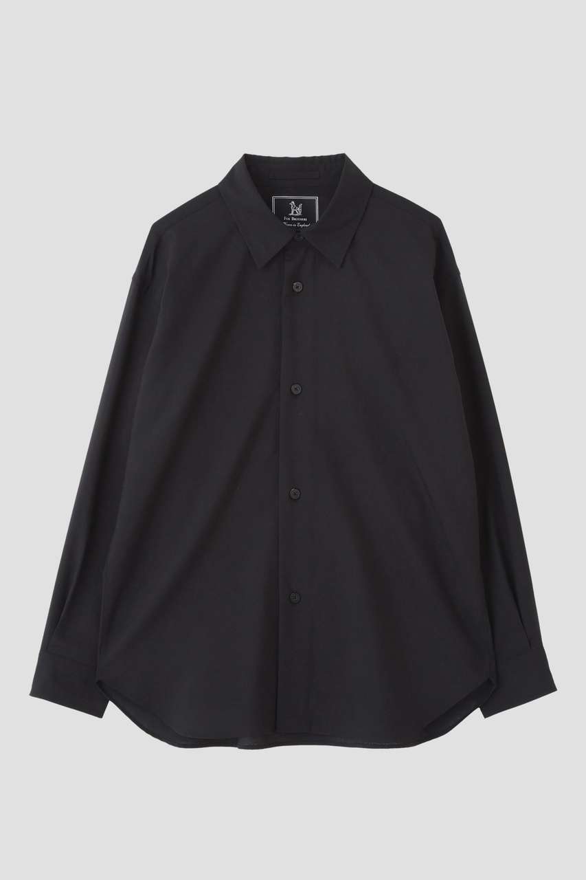 MARGALET HOWELLマーガレットハウエル★シャツブルゾン MARGARET HOWELL（マーガレットハウエル） シャツ HIGHDENSE COTTON
