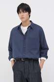 COTTON WOOL VOILE SHIRT